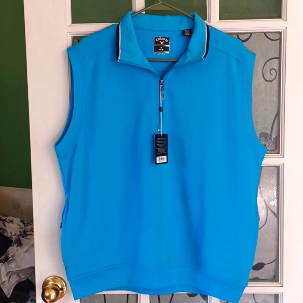 Callaway men's vest size medium blue